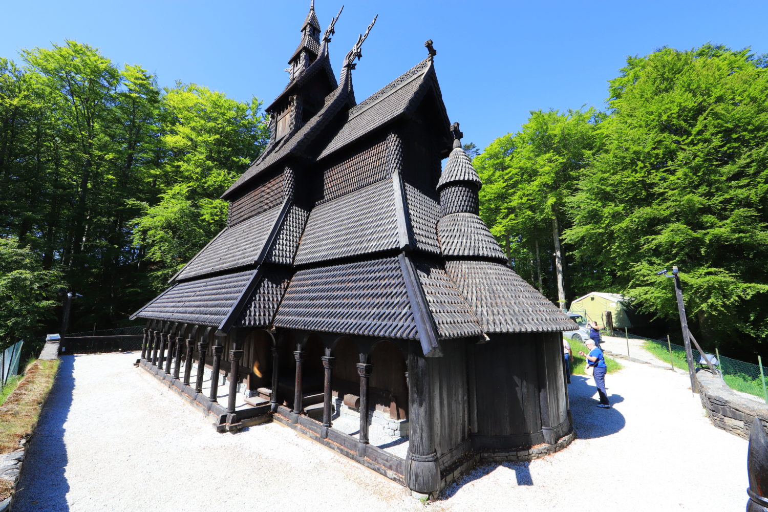 Stabkirche bei Bergen © Horst Reitz 2018