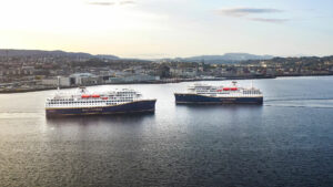 MS Havila Capella u. Polaris, Trondheim ©Oclin