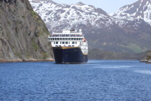 MS Havila Castor im Trollfjord ©H. REITZ 2024